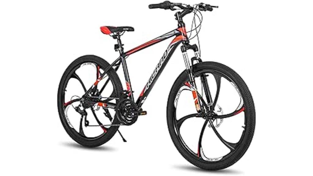 21 speed aluminum mountain bike