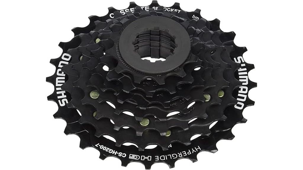 7 speed cassette shimano alivio