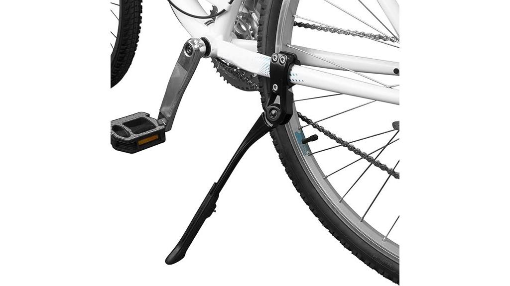 adjustable kickstand for bicycles