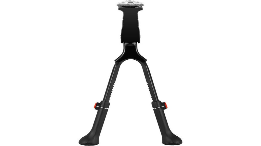 adjustable kickstand for bicycles