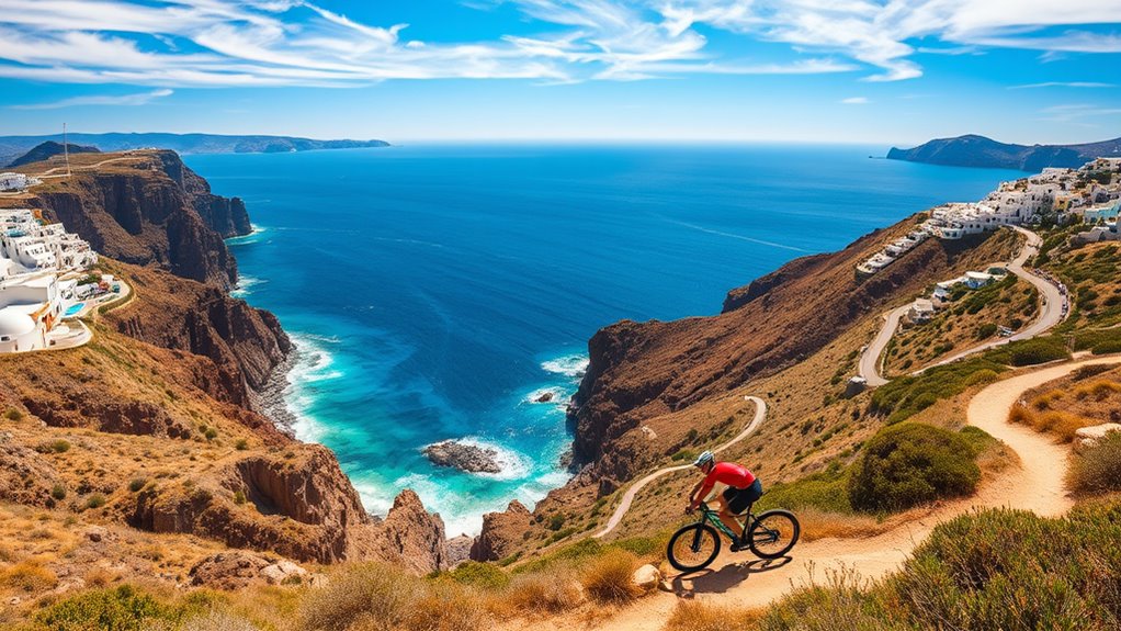 adventurous cycling trail exploration