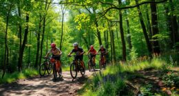 beginner friendly mountain biking options