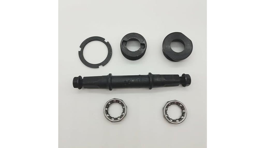 bicycle bottom bracket axle