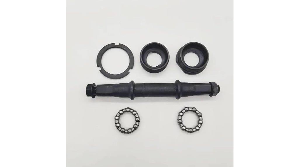 bicycle bottom bracket axle