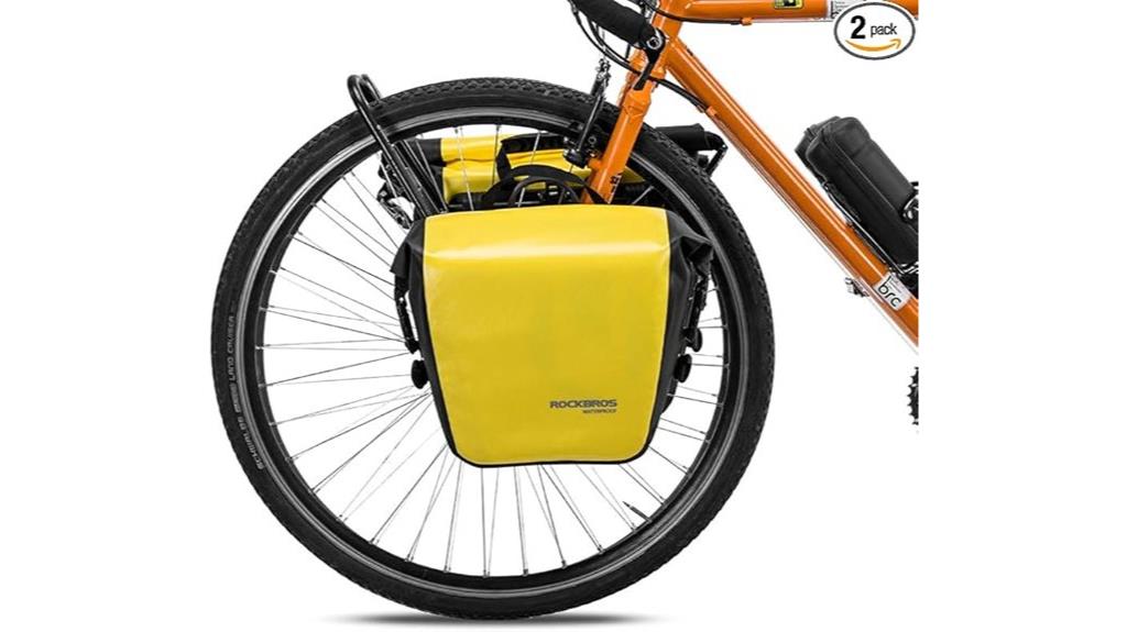 bicycle front roller panniers