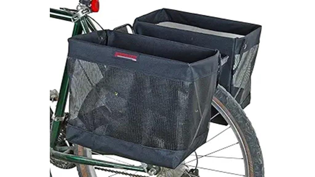 bicycle grocery panniers by bushwhacker