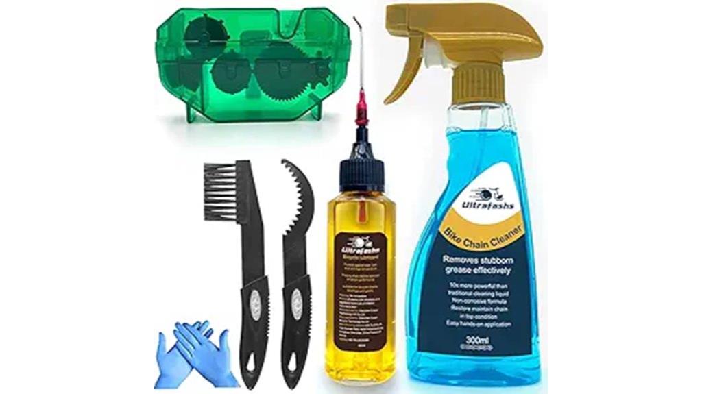 bicycle maintenance oil set