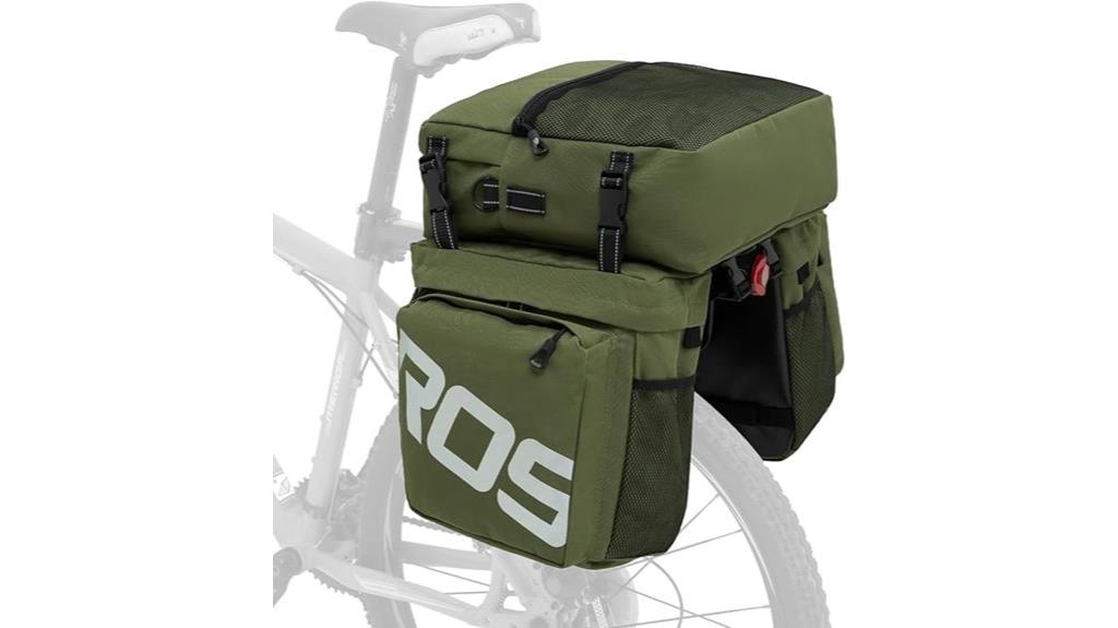 bicycle rear rack panniers