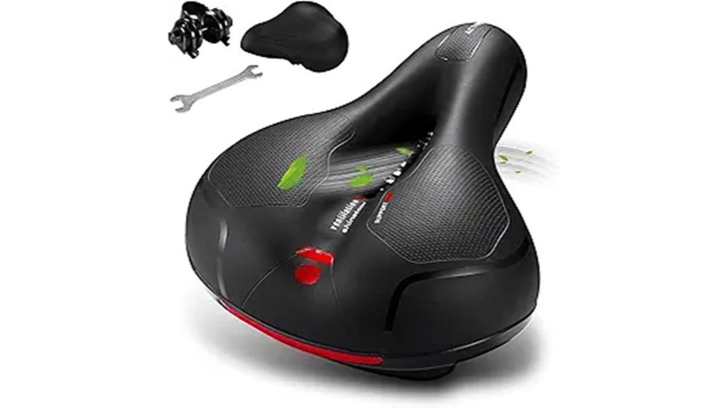 bicycle saddle comfort cushion