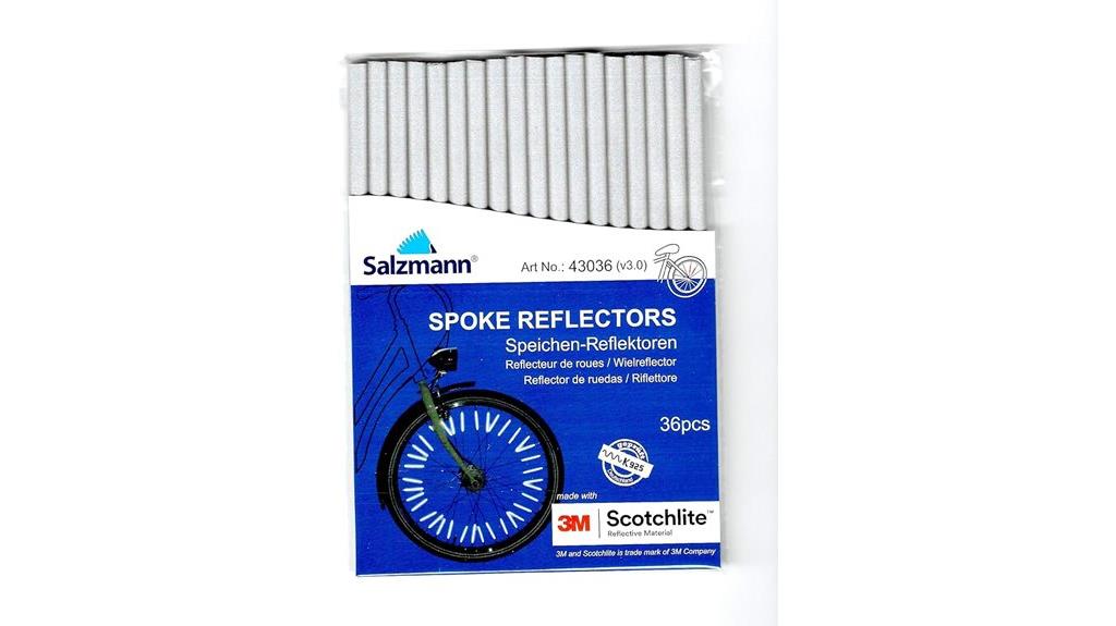 bicycle spoke reflectors set