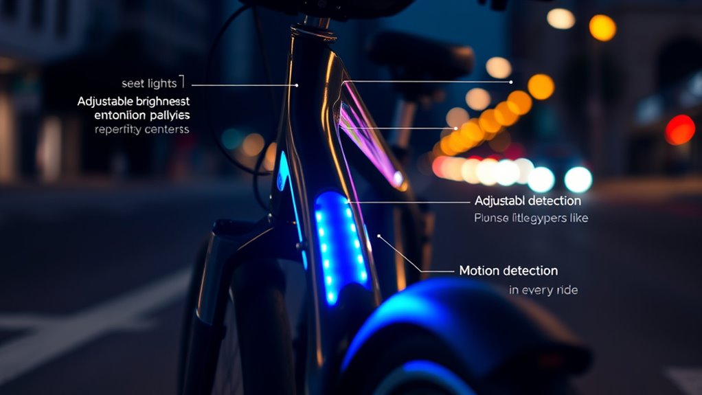 bike lights with sensors