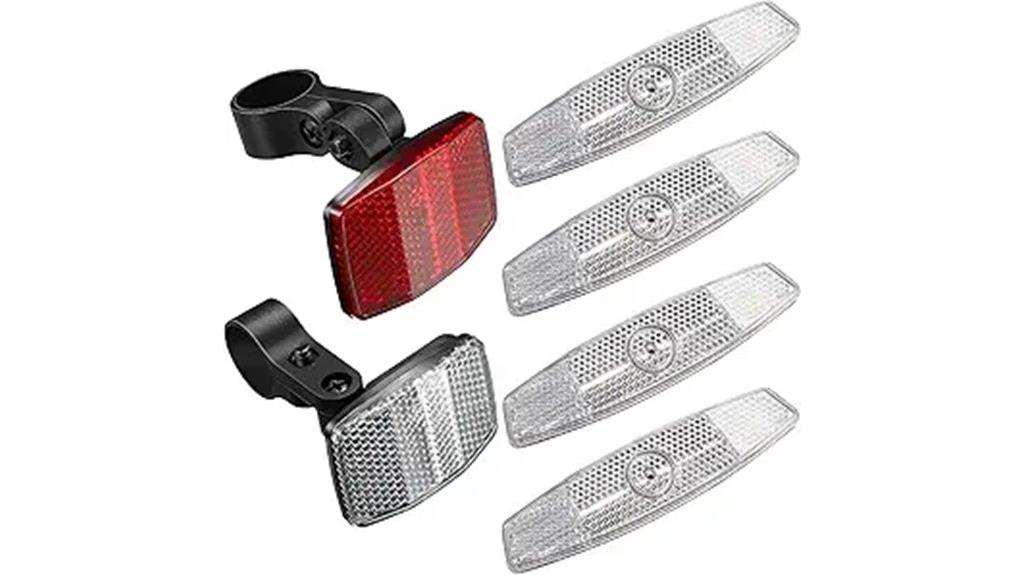 bike reflectors accessories kit