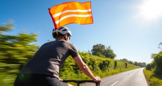 bike safety visibility flags