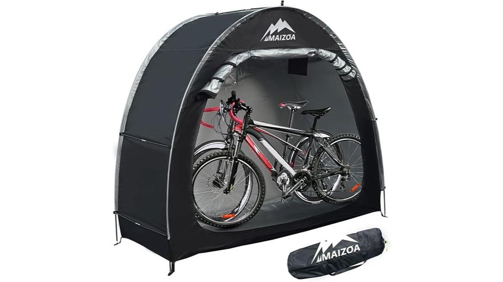bike storage tent cover