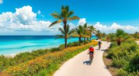 biking along gulf coast