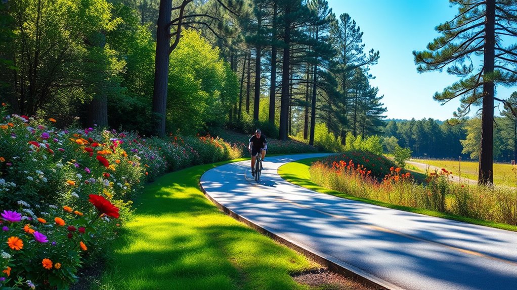 biking the silver comet