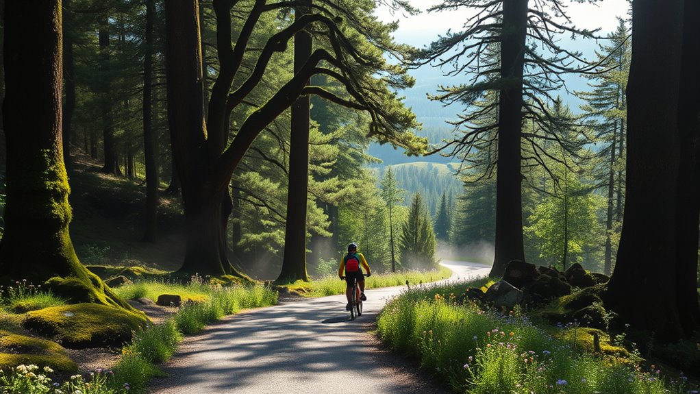 breathtaking bike trails await