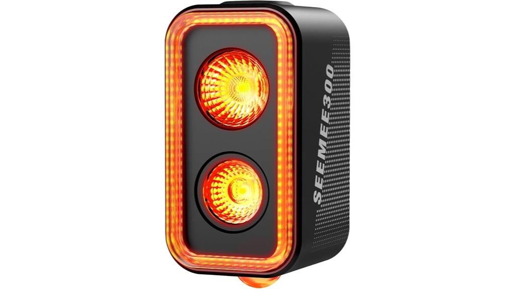 bright bike safety light