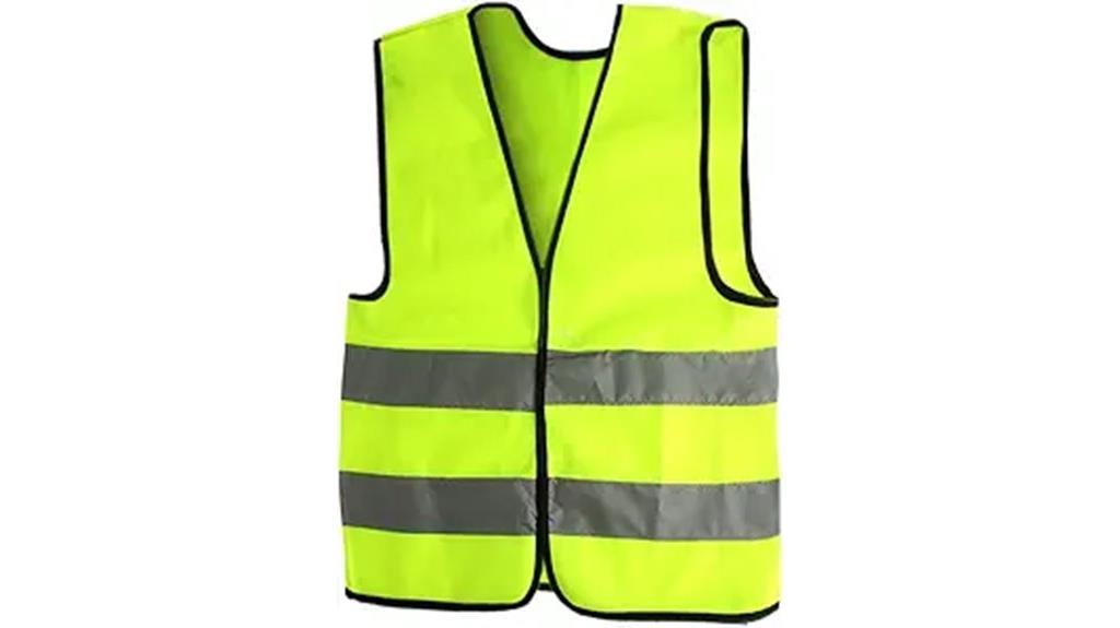 bright reflective safety apparel