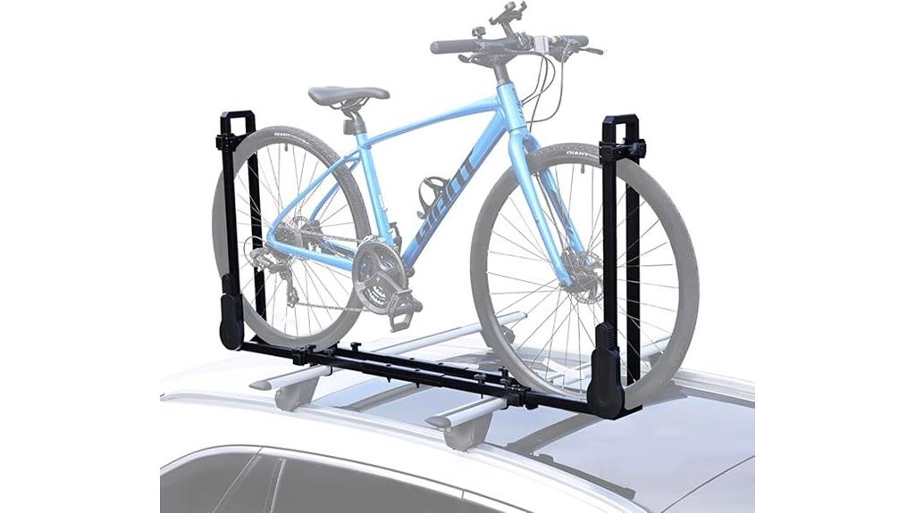 car roof bike carrier