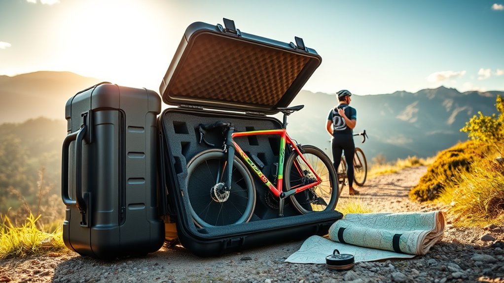 choosing bike travel cases