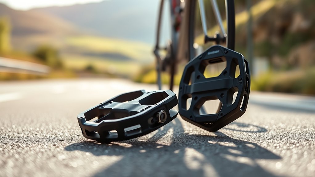 choosing road cycling pedals