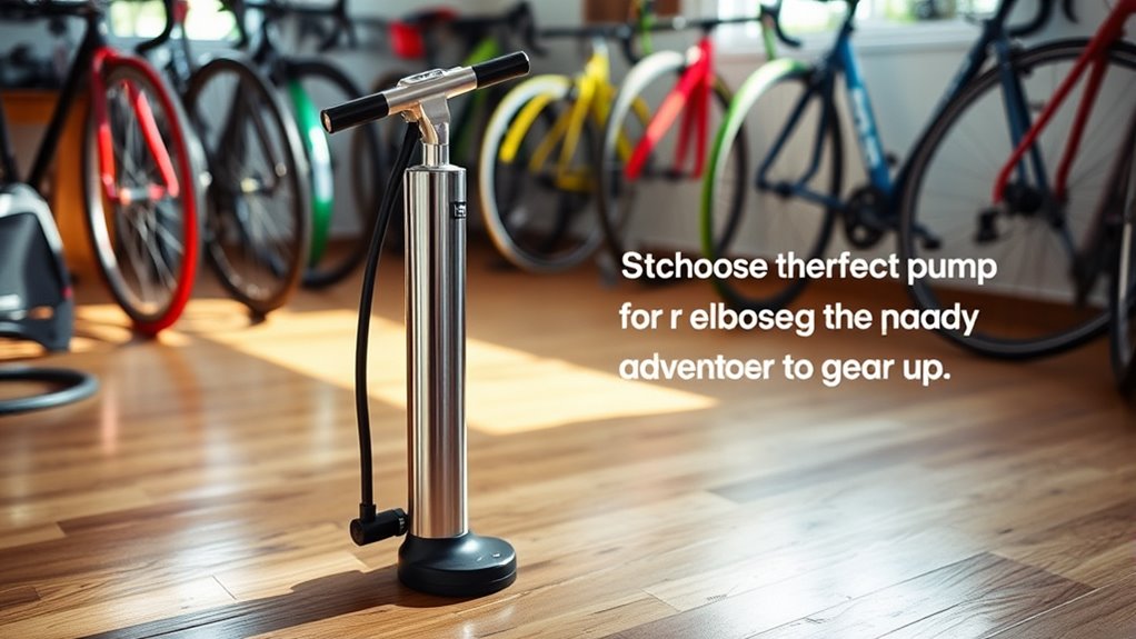 choosing the right bike pump