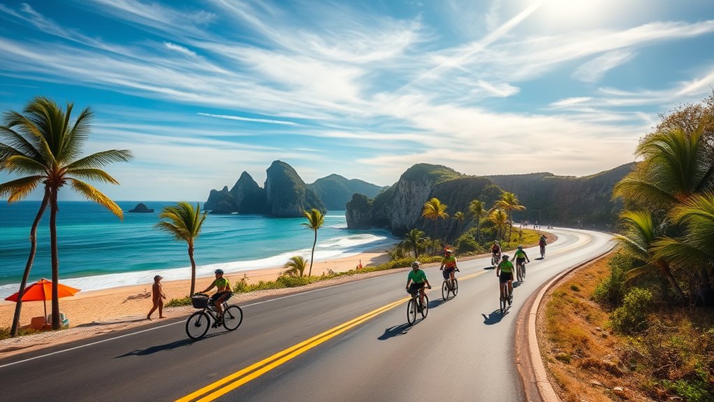 coastal cycling adventure planning