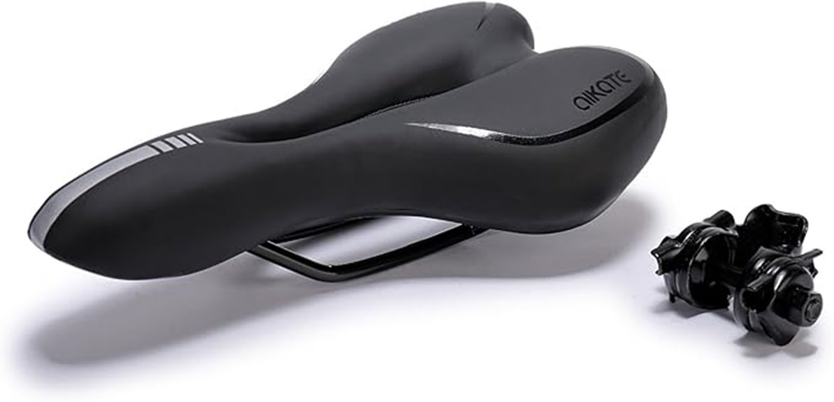 comfortable bike saddle design