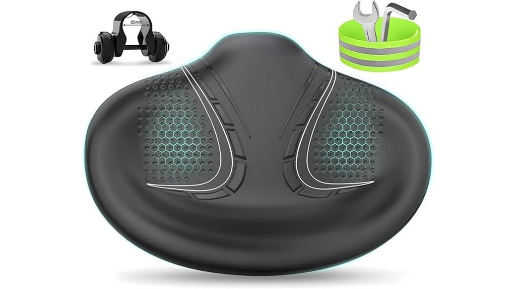 comfortable bike seat cushion