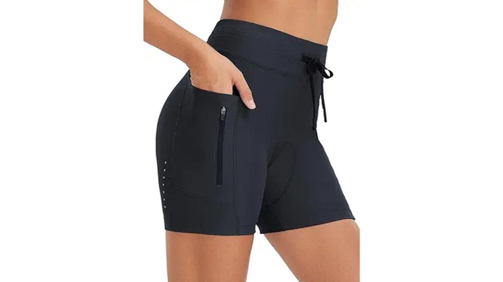 comfortable padded cycling shorts
