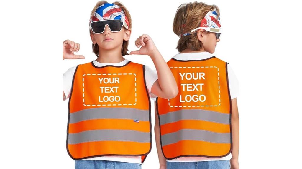 custom high visibility vest