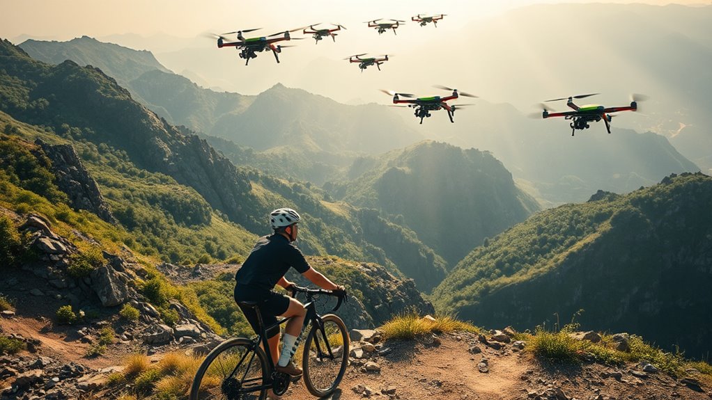 cycling drones revolutionize delivery