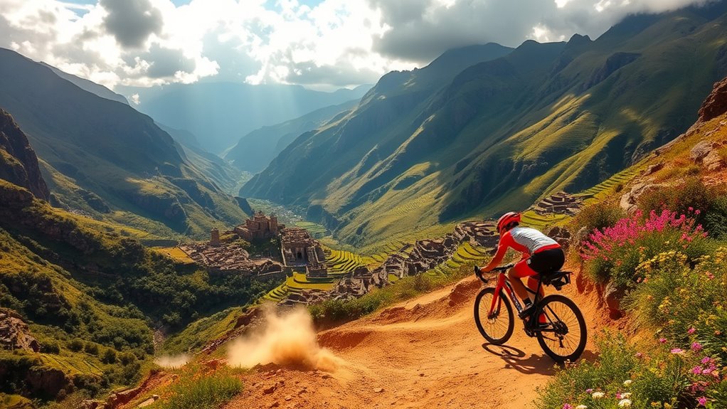 cycling infrastructure in sacred valley