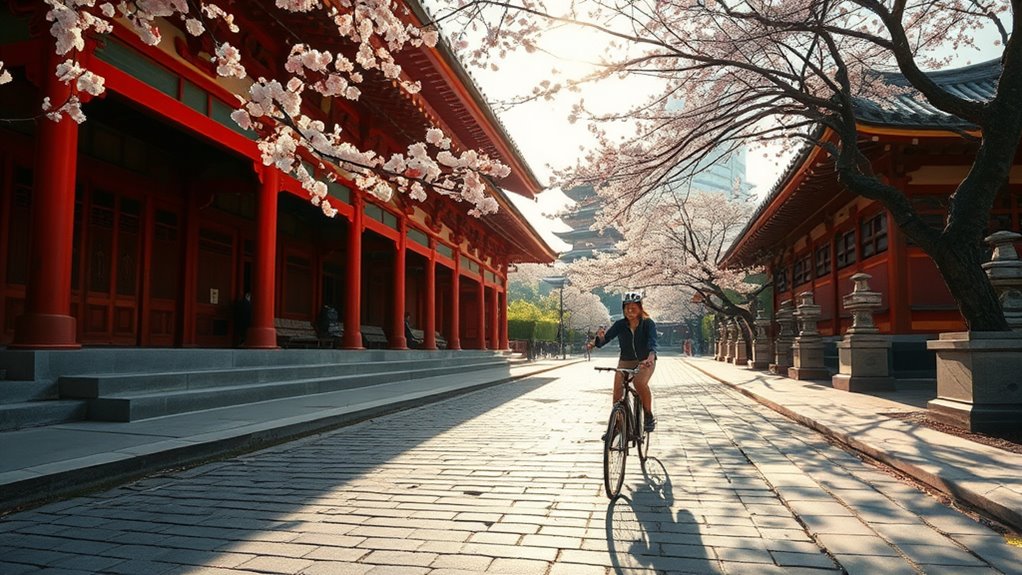 cycling temples in kyoto