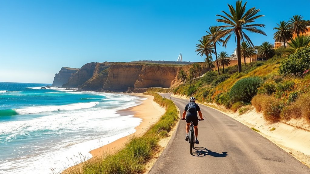 cycling through punta del este