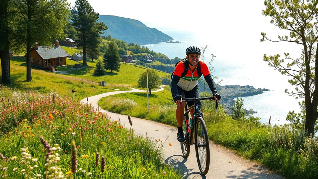 cyclist friendly lodging options available