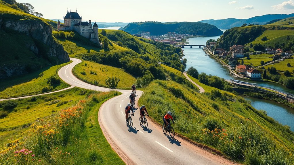 danube trail cycling adventure