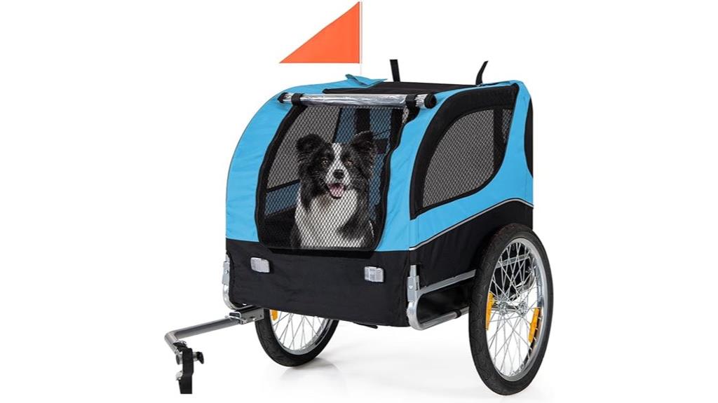 dog bicycle transport trailer