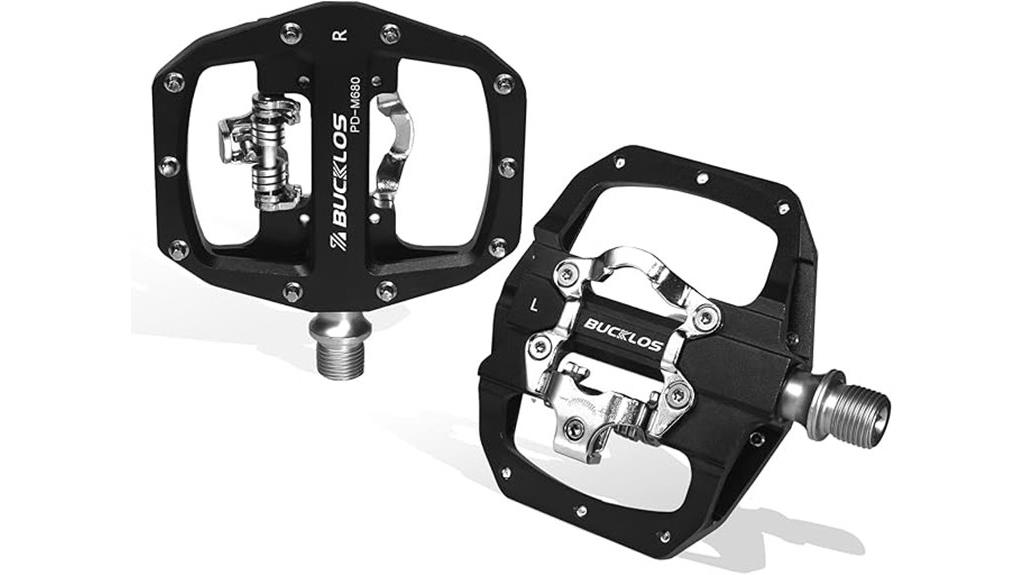 dual sided mountain bike pedals