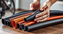 durable bike tubes selection