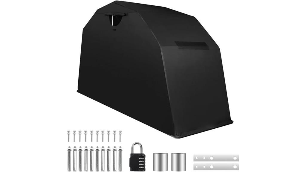 durable motorcycle storage solution
