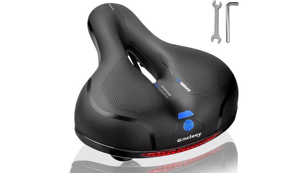 ergonomic bicycle seat design