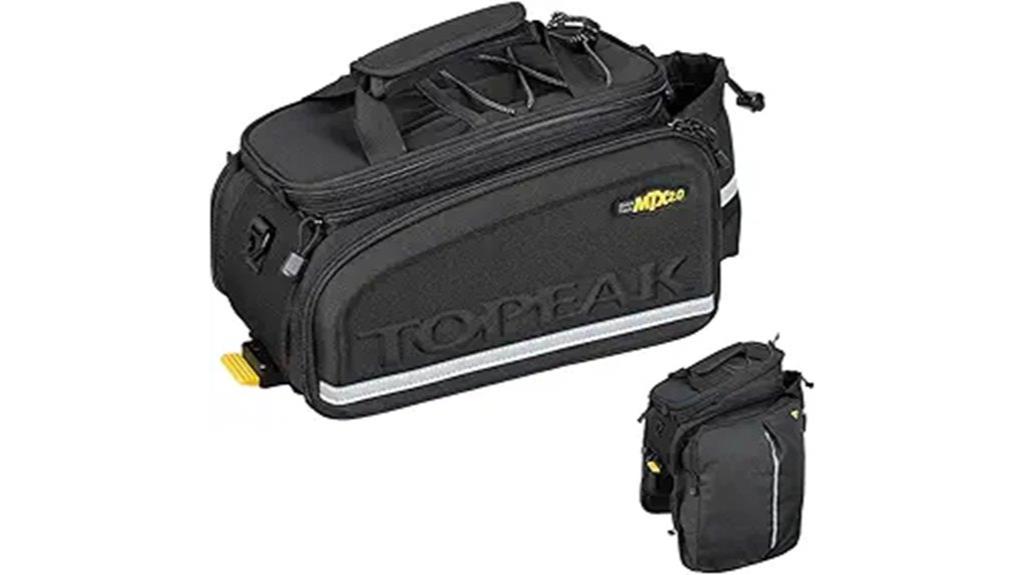 expandable trunk bag panniers