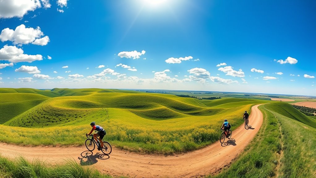 experience major cycling events
