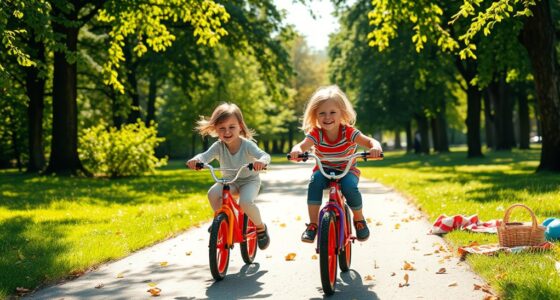 family cycling adventure fun