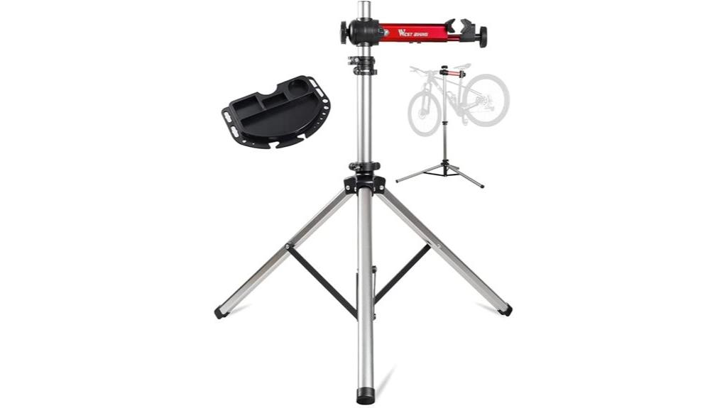 foldable bike repair stand