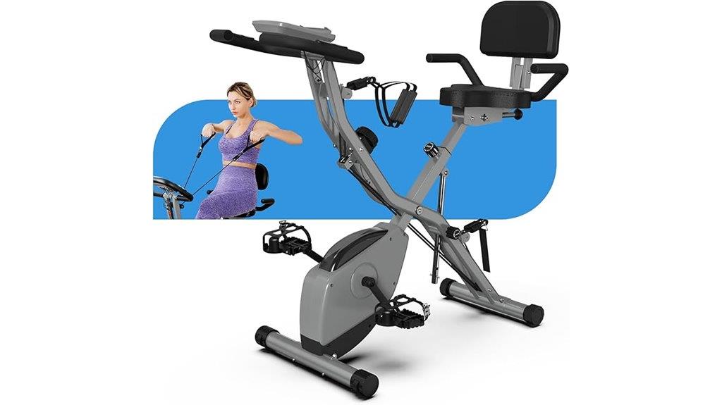 foldable exercise bike senior