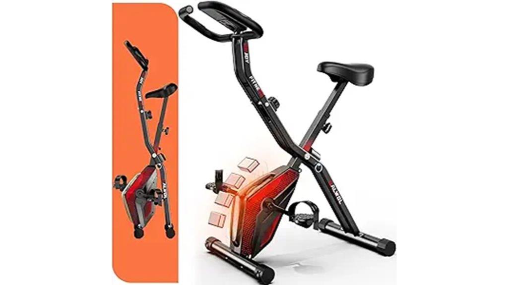 foldable magnetic resistance bike