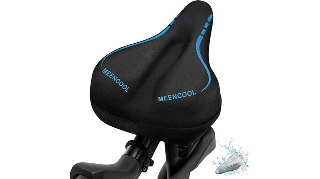 gel padded bike cover